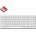 Keychron K3 Pro White QMK/VIA Gateron Low Profile Red Switch (K3P-O1)