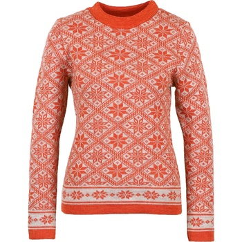 Image 1 of Flomax Дамски вълнен пуловер Flomax Women's Rundhals Pullover Svea Wool jumper - Mango / Natur - размер XL (105-4620-0314)