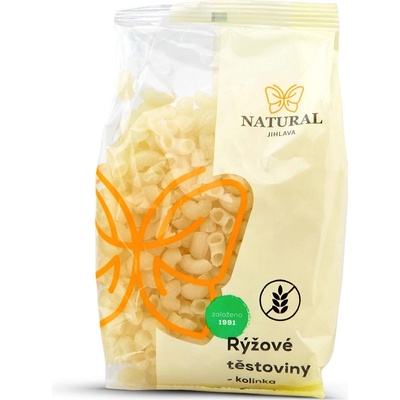 Natural Jihlava Rýžové těstoviny kolínka bez lepku 300 g