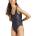Adidas Monogram 3-Stripes Swimsuit Black