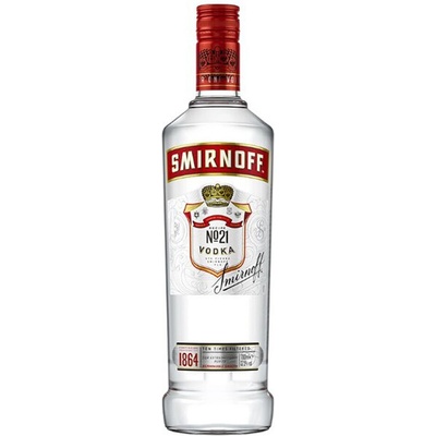 Smirnoff Red Vodka 37,5% 0,7 l (čistá fľaša)