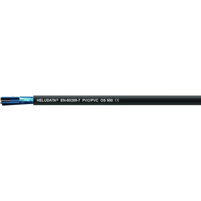 Helu 11016239 nástrojový kábel EN-50288-7 OS 500 3 x 1.5 mm² modrá 100 m