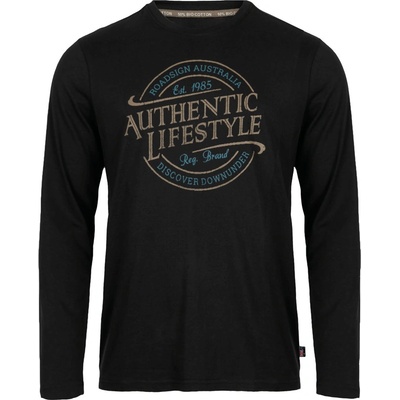 Roadsign Australia pánské tričko s dlouhým rukávem Authentic Lifestyle černá černé