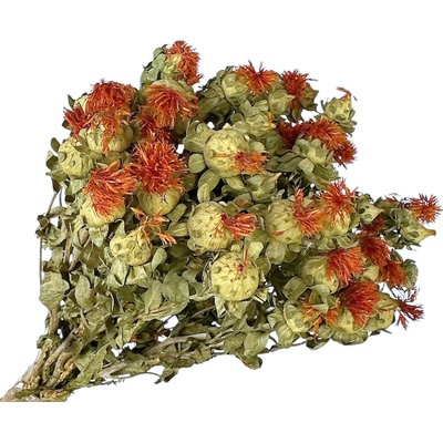 FLOWERIO Sušené kvety Šafrán planý - Carthamus 70g - prírodné, rozkvitnuté