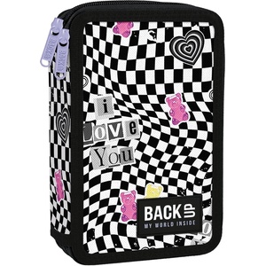 BackUP Несесер с пособия BackUp 8 DW - Rubber Grid, 2 ципа (710117)