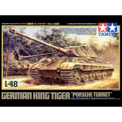 Tamiya King Tiger Porsche Turret 1:48