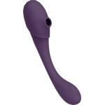 VIVE Mirai Double Ended Pulse Wave & Air Wave Bendable Vibrator Purple