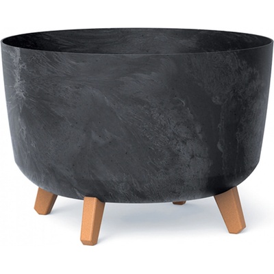 Nohel Garden Žardinka GRACIA MEDIUM BETON 3v1 samozavlažovací d39x27cm Antracit