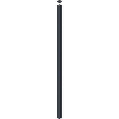 Rojaplast Hliníkový sloupek k plotu 7,5x7,5x240 cm