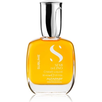 Alfaparf Milano Semi di Lino Sublime Cristalli хидратиращо олио за блясък и мекота на косата 30ml