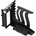 Fractal Design Скоба за вертикален монтаж fractal design flex 2 pcie 4.0 x 16 black (fd-a-flx2-001)