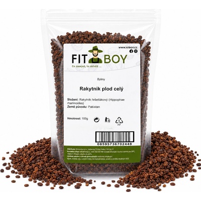 FITBOY Rakytník plod celý 100 g