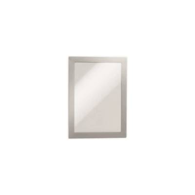 Durable Panel samolepiaci informačný A5 DURAFRAME strieborný (bal=2ks)