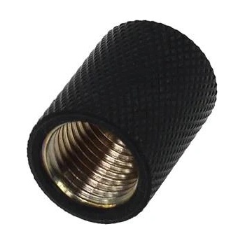 Alphacool Муфа Alphacool, Вътрешна резба G1/4 AG - G1/4 AG, Черен мат (AC-64219)