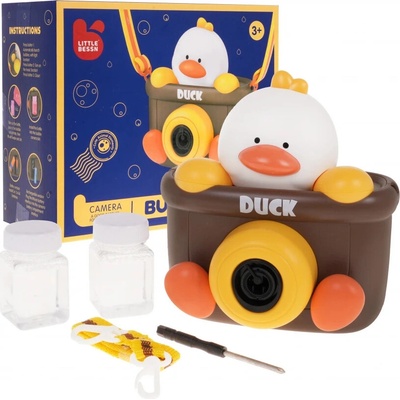 Detský fotoaparát na bubliny v tvare kačera