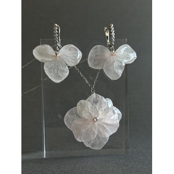 Meganflo Комплект от бледо розова хортензия