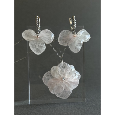 Meganflo Комплект от бледо розова хортензия