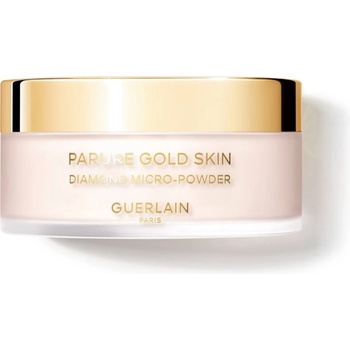 Guerlain Parure Gold Skin Diamond Micro-Powder озаряваща насипна пудра цвят 01 Translucent / Transparent 35 гр