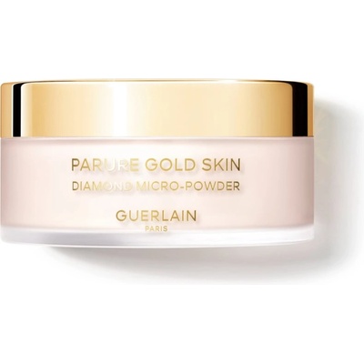 Guerlain Parure Gold Skin Diamond Micro-Powder озаряваща насипна пудра цвят 01 Translucent / Transparent 35 гр