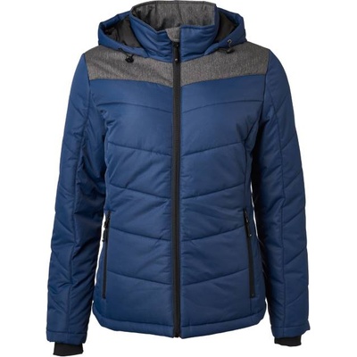 Daiber JN 1133 / Дамско зимно яке - тъмносиньо/антрацит меланж XXL (021133s5105)