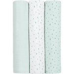 KikkaBoo Муселинови пелени Kikkaboo - 100 х 100 cm, Dots Blue, 3 броя (31103010077)