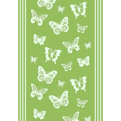 Sleep-well Motýlci 50×70 cmzelená 3 ks