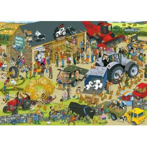 Ravensburger - Puzzle Diddly Squat Farm - 1 000 piese