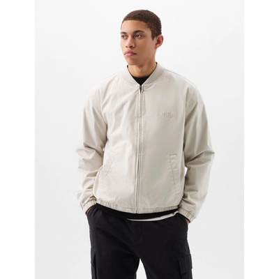 GAP Бомбър яке с лого GAP GAP | Byal | МЪЖЕ | S