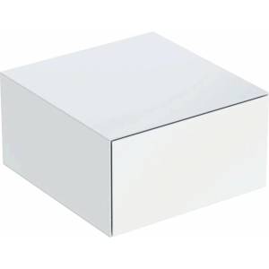 Geberit Стенен шкаф Geberit One среден, лъскаво бял, с 1 чекмедже 45 см (505.078.00.1)