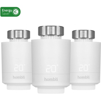 Hombli Термостати за радиатор - Hombli, Smart Add-on, 3 бр. , бели (HBPP-0112)
