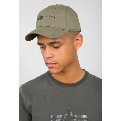 Alpha Industries Alpha Cap tmavo zelená 126912/257