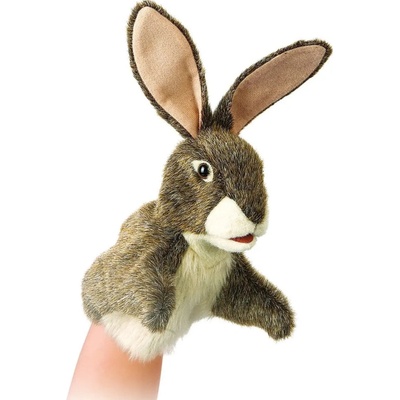 Folkmanis maňásek Zajíc na ruku 12,5 cm