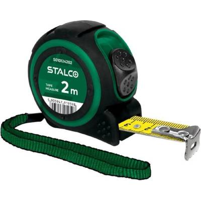 Stalco svinovací, ABS pouzdro s TPR gumou, 2 m x 16 mm