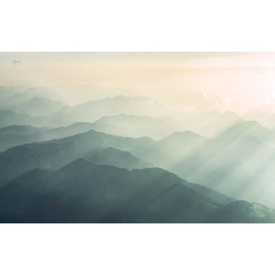Komar Vliesová fototapeta Hazy Hills 400 x 250 cm