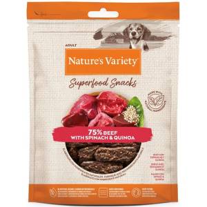 Nature´s variety Nature s Variety Superfood Snacks Говеждо 85 г