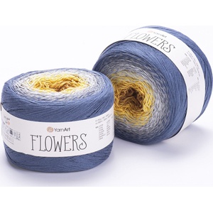 YARNART Flowers 316 Плетива прежда (Flowers 316)
