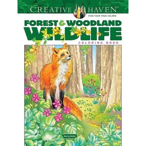 CREATIVE HAVEN FOREST & WOODLAND WILDLIF | NOBLE MARTY (ISBN: 9780486851099)