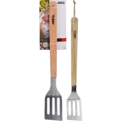 Obracečka grilovací BBQ 46 cm nerez dřevěná rukojet