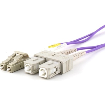 SeaMAX SeaMAX, 2m, LC-SC UPC, MM OM4 50-125, duplex, 2.0mm, LSZH (MM-PC-LC/SC-2-D-OM4)