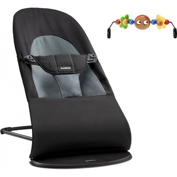 BabyBjörn Balance Soft čierna tmavo sivá