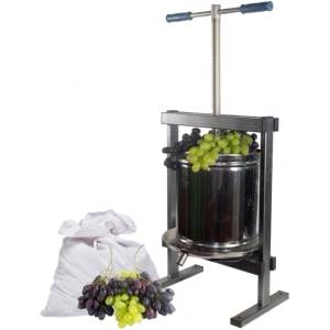  Преса за грозде Vilen Inox 15л, двойна вана (4949)