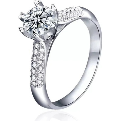 Royal Fashion HA XJZ014 SILVER MOISSANITE ZIRCON