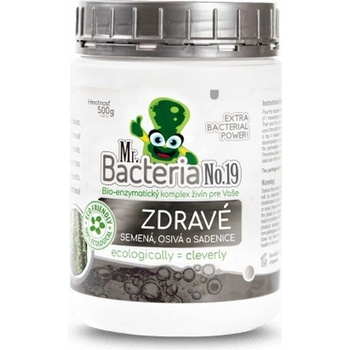 Aktivátor Mr.Bacteria No.19, živiny pre zdravé semená osivá a sadenice, 500g