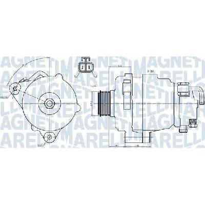 Generátor MAGNETI MARELLI 063731708010
