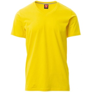 PAYPER v-neck 000103-0026 / Мъжка тениска с къс ръкав и v-образно деколте - жълта xl (000103002601000xl)