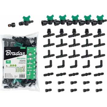 BRADAS К-Т АКСЕСОАРИ bradas ЗА КАПКОВО НАПОЯВАНЕ 42 ЧАСТИ (dswa20-set2)