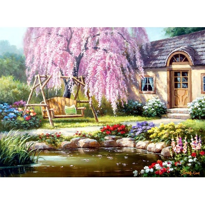 Anatolian - Puzzle Cherry Blossom Cottage - 1 000 piese