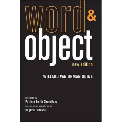 Word and Object | Willard Van Orman Quine