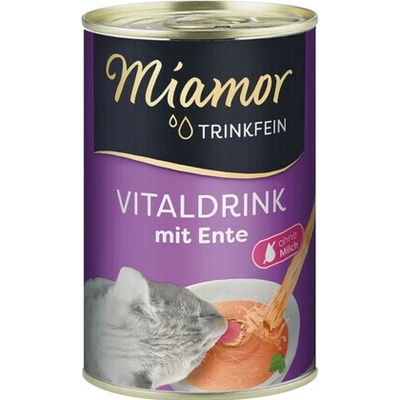 MIAMOR Trinkfein Kačacia polievka pre mačky 135 g