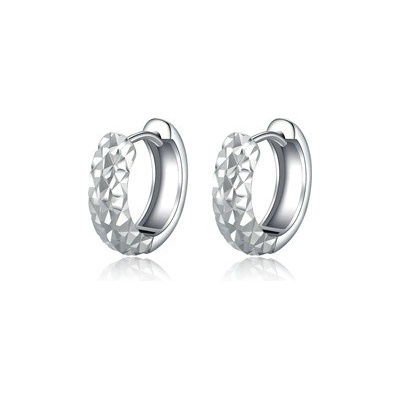 Nubis stříbrné náušnice kroužky NB-3971